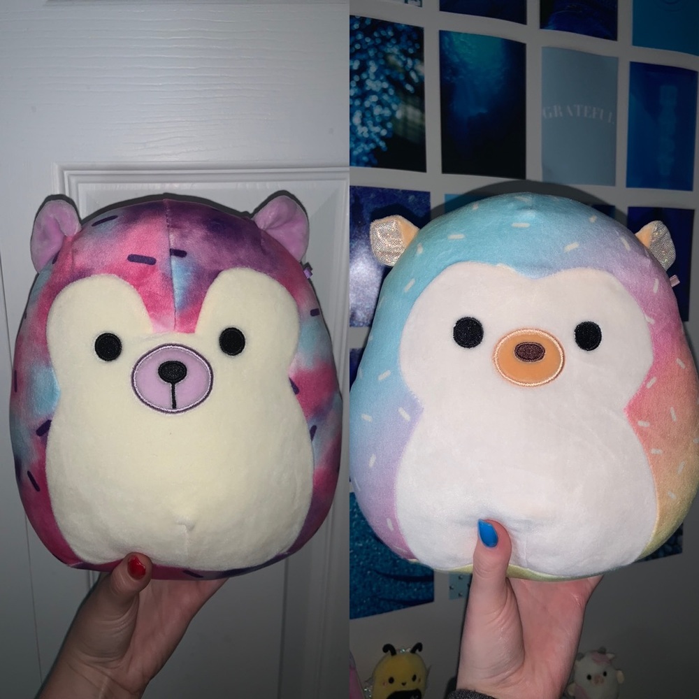 Squishmallow Hedgehog Bundle— Yasmin & Bowie